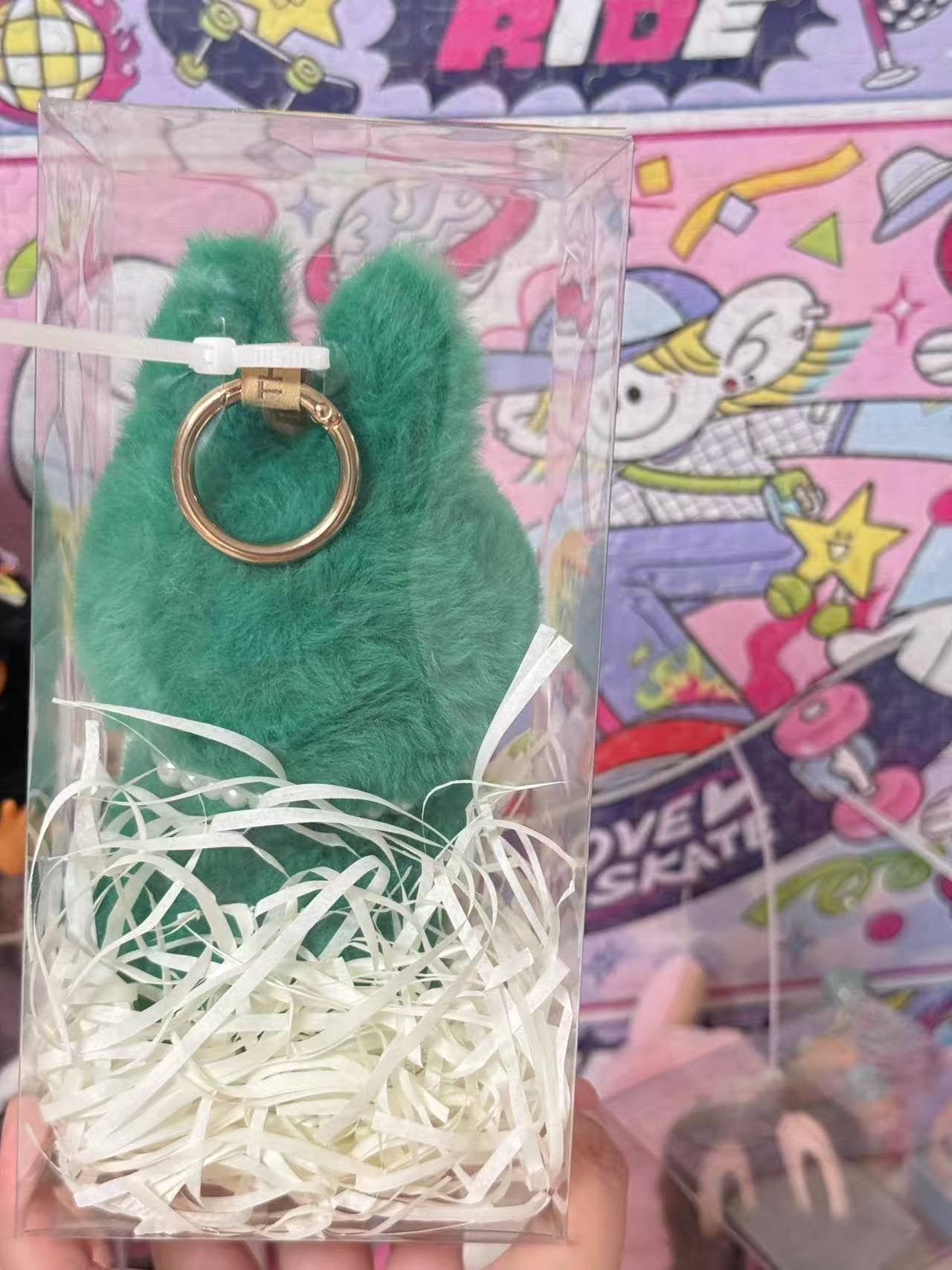 Custom Labubu Green Ganster Clown Version-Yaoyao