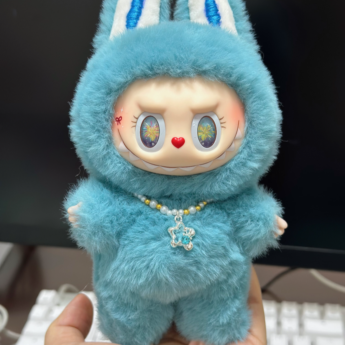 Custom Labubu Lake Blue Version - Chaiquan