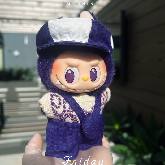 Labubu x Pronounce-Be Fancy Now 17cm Outfit