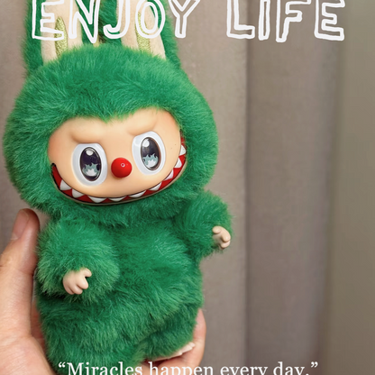 Custom Labubu Green Ganster Clown Version-Yaoyao
