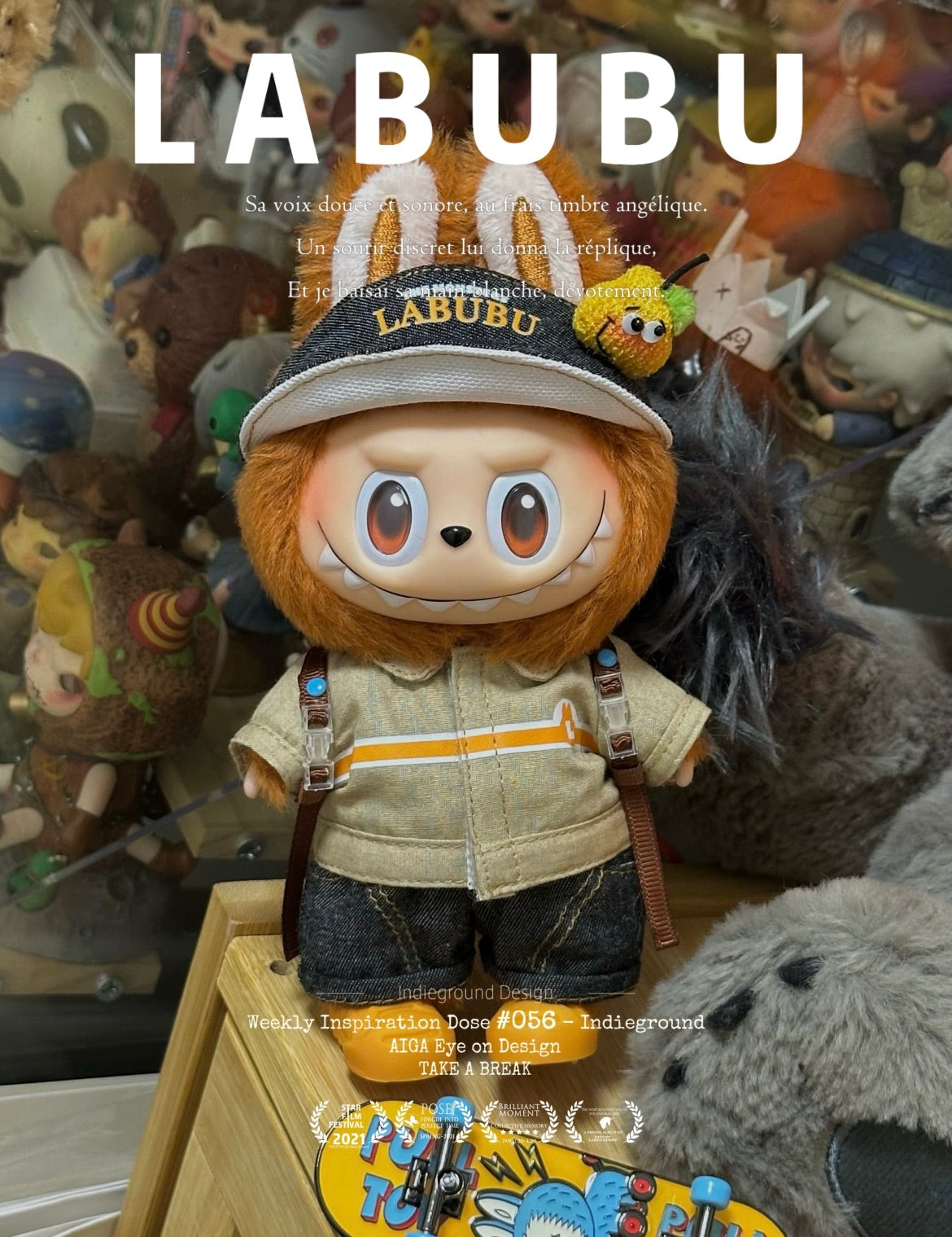Labubu Wacky Mart Outfit Clothes (only outfit)
