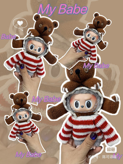 Labubu Bear & Panda Outfit