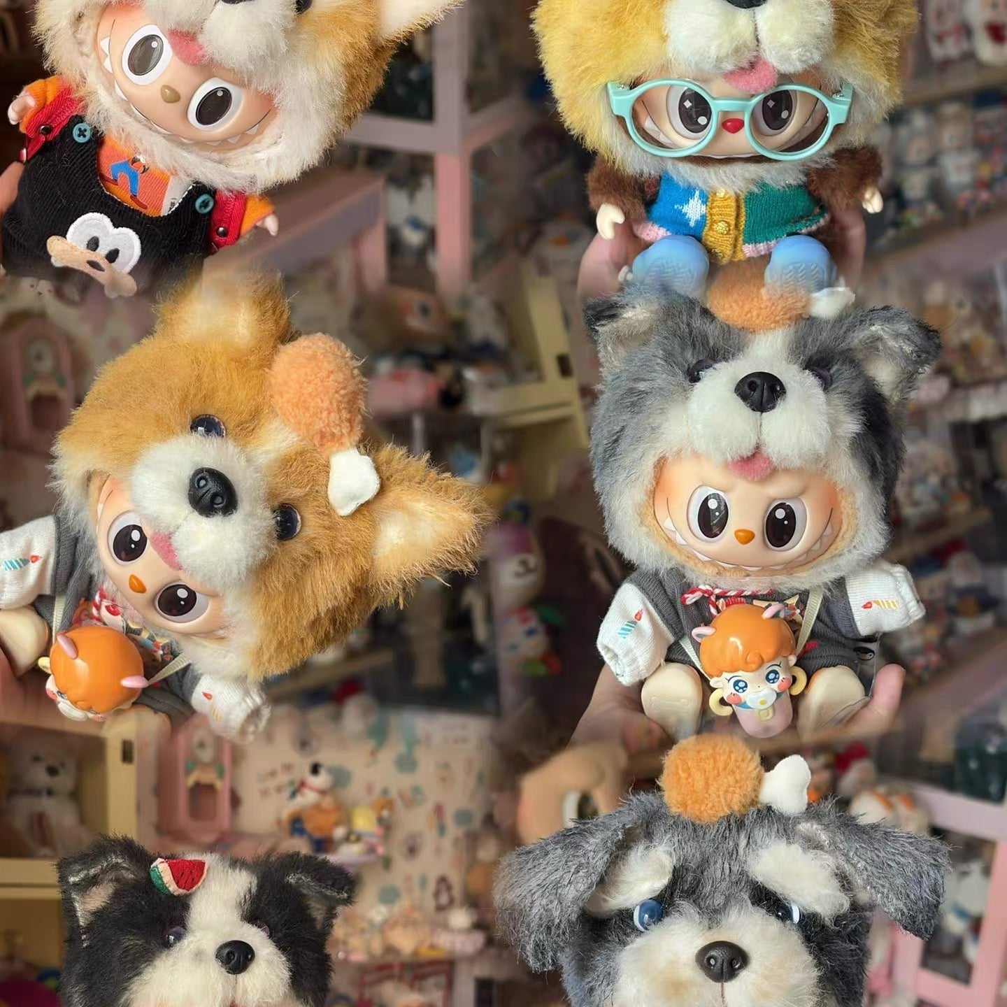 Labubu Puppy & Kitten Headpiece-Pipa Tailor