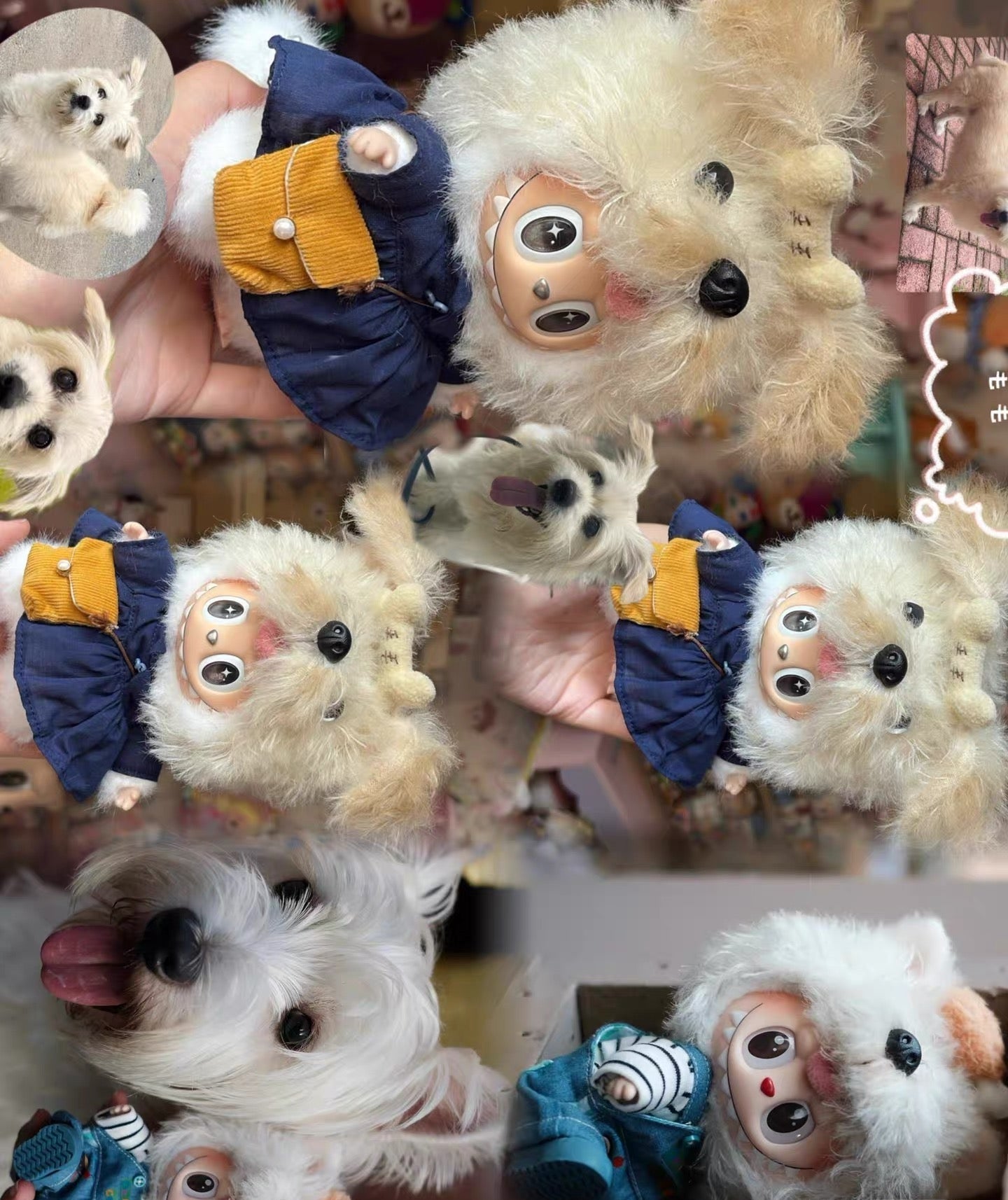 Labubu Puppy & Kitten Headpiece-Pipa Tailor