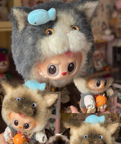 Labubu Puppy & Kitten Headpiece-Pipa Tailor