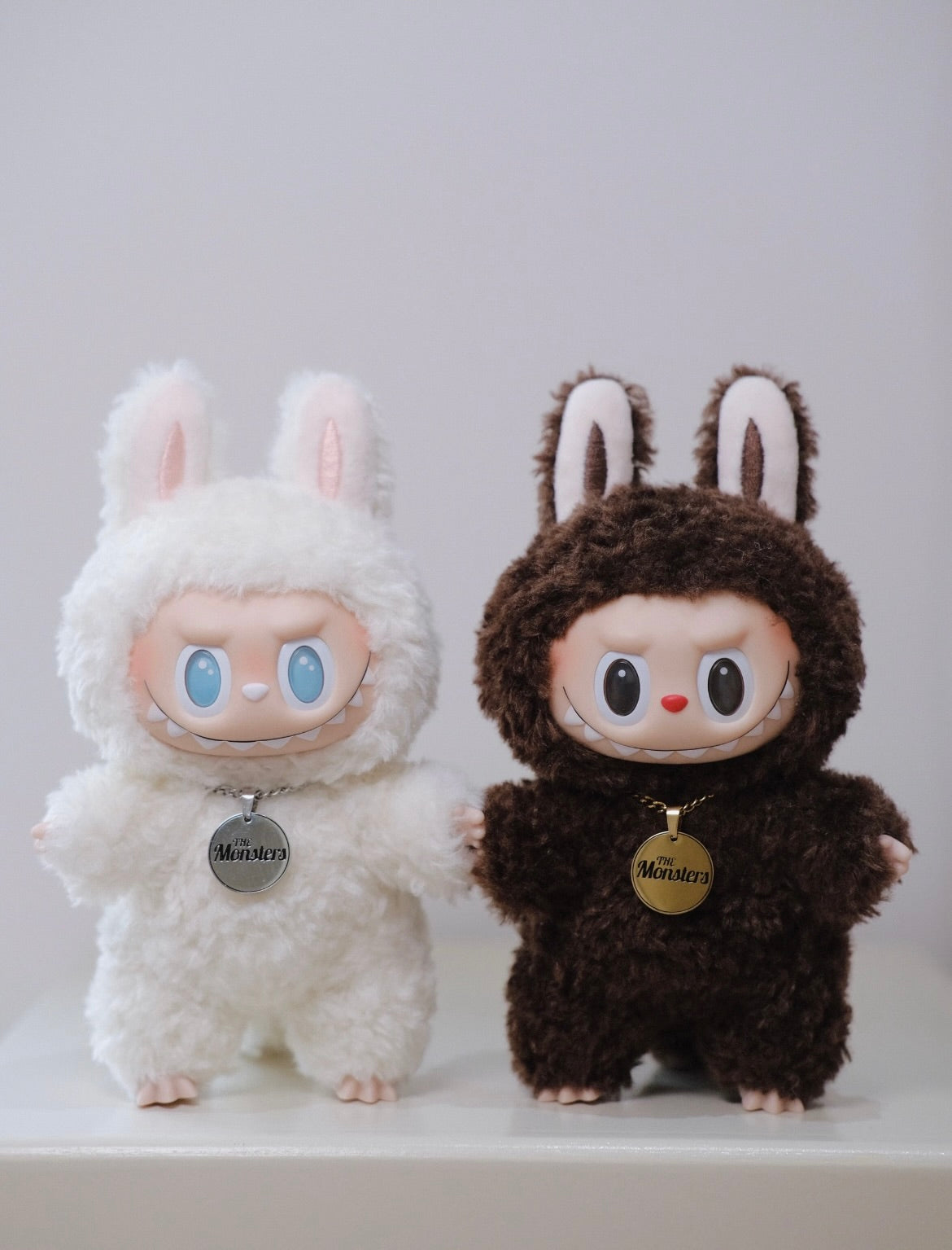 Custom Labubu Rainbow Black White and Brown-Zhanzhan