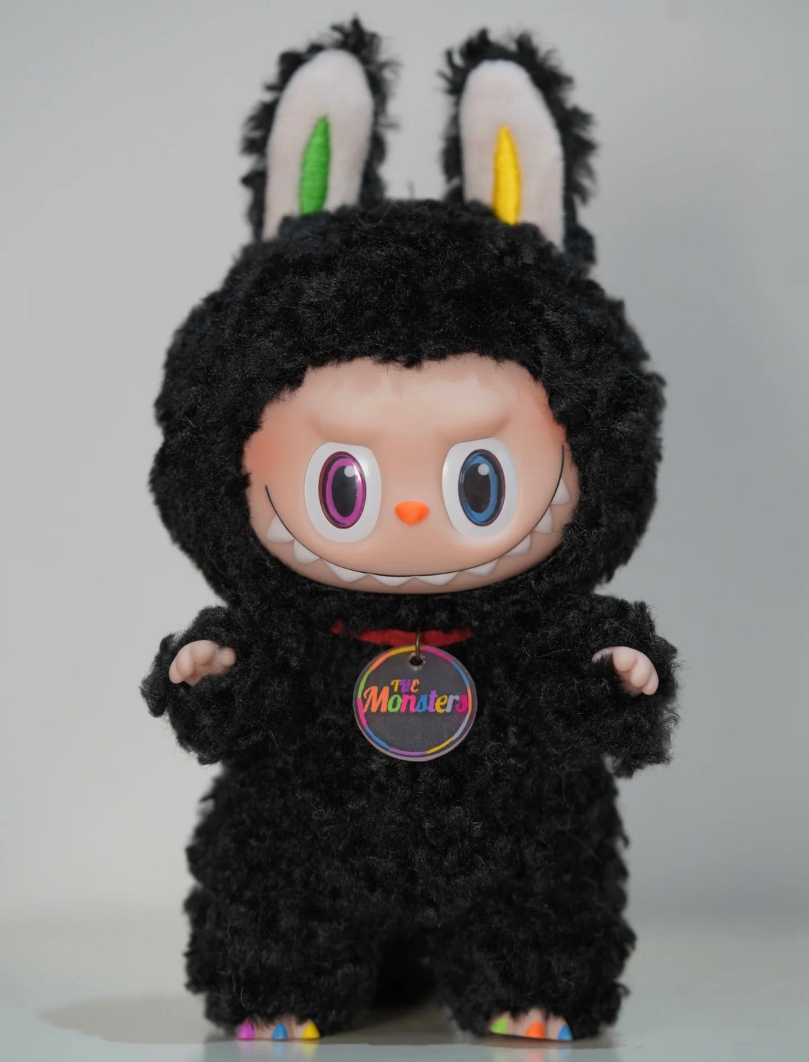 Custom Labubu Rainbow Black White and Brown-Zhanzhan