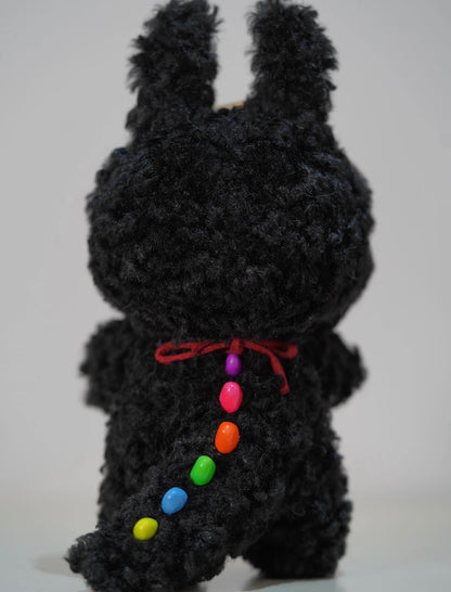 Custom Labubu Rainbow Black White and Brown-Zhanzhan