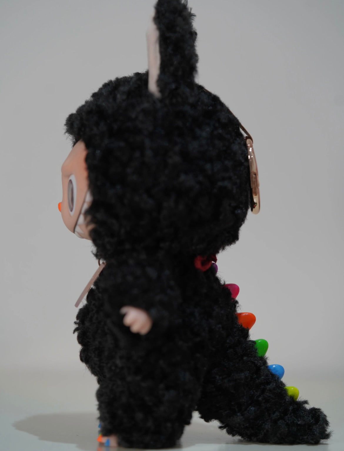 Custom Labubu Rainbow Black White and Brown-Zhanzhan