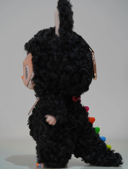 Custom Labubu Rainbow Black White and Brown-Zhanzhan