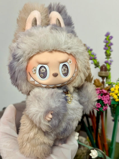 Custom Labubu Lunar Blossom Queen-April