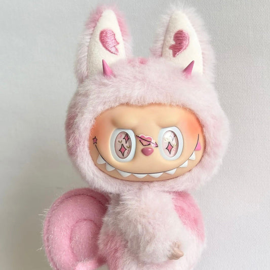 Plush toy with a cute design on a light gray background