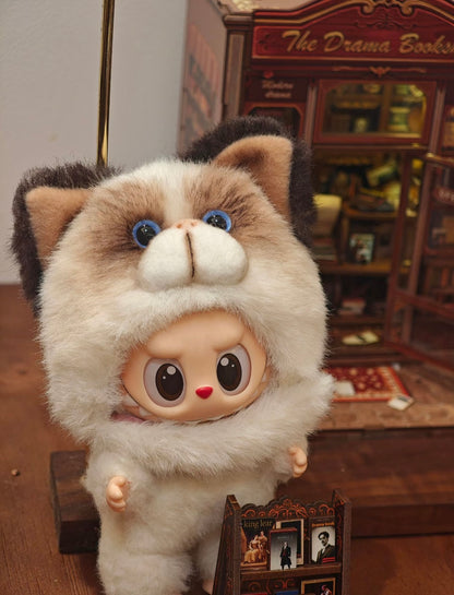Labubu Ragdoll Cat Headpiece-Yuan Yu