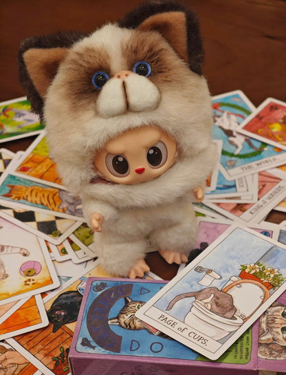 Labubu Ragdoll Cat Headpiece-Yuan Yu