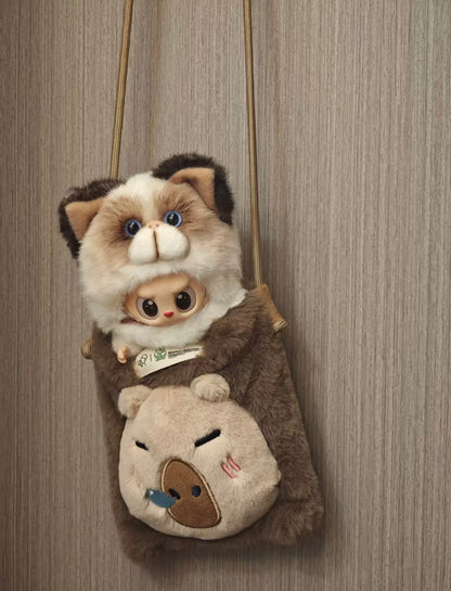 Labubu Ragdoll Cat Headpiece-Yuan Yu