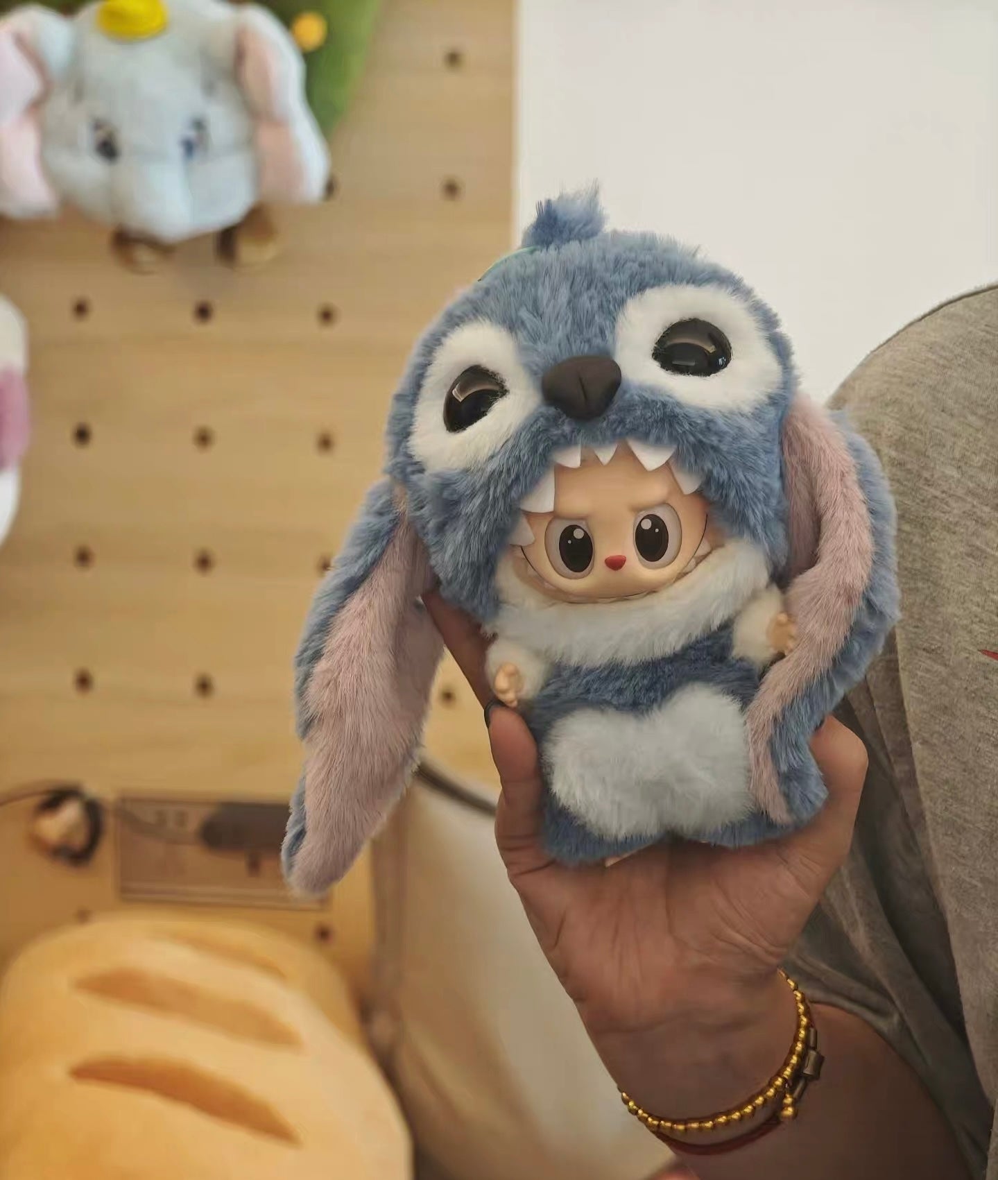 Labubu Stitch Headpiece-Yuan Yu