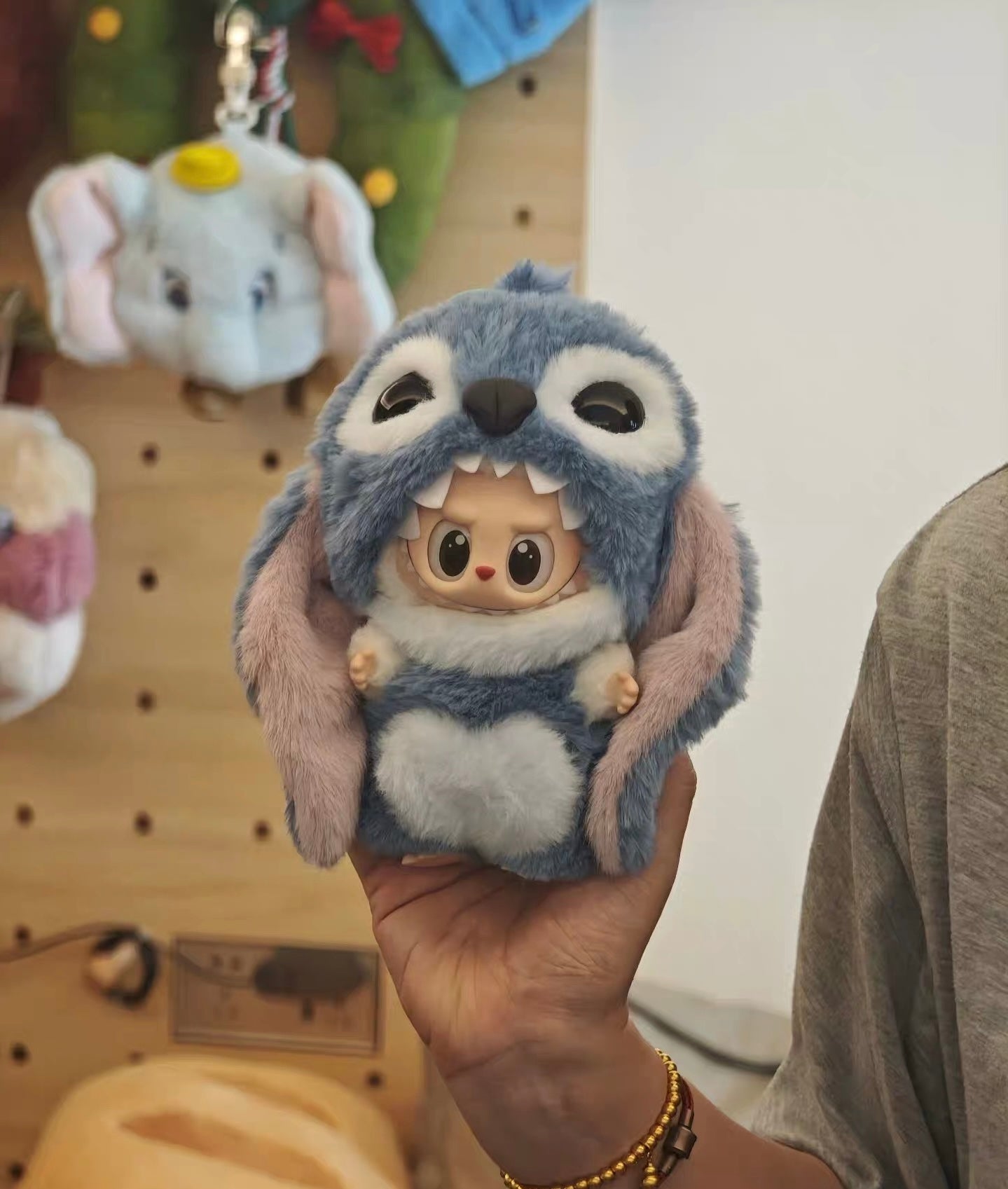 Labubu Stitch Headpiece-Yuan Yu