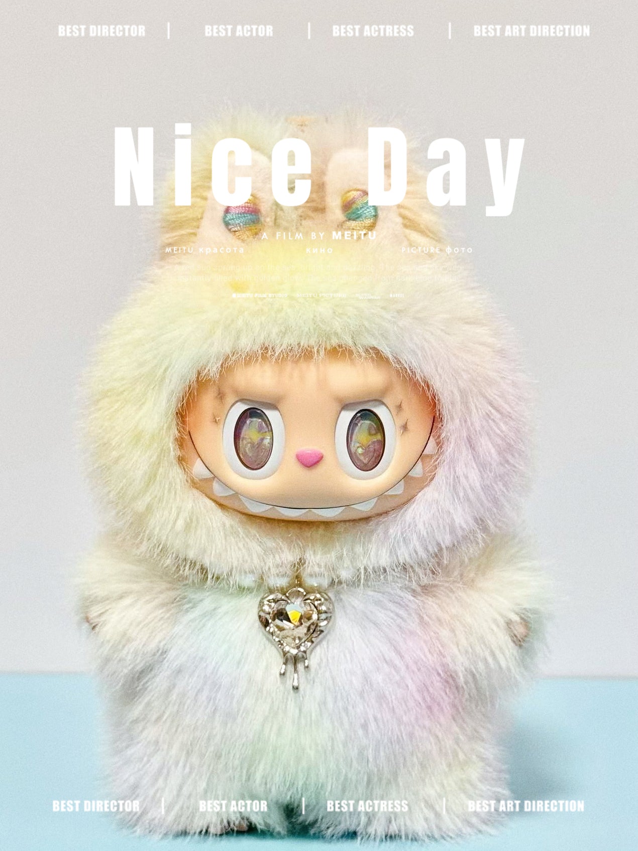 Custom Labubu Rainbow Monster-Zimeme