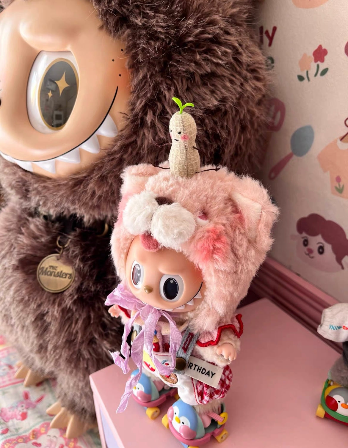 Labubu Puppy & Kitten Headpiece-Pipa Tailor