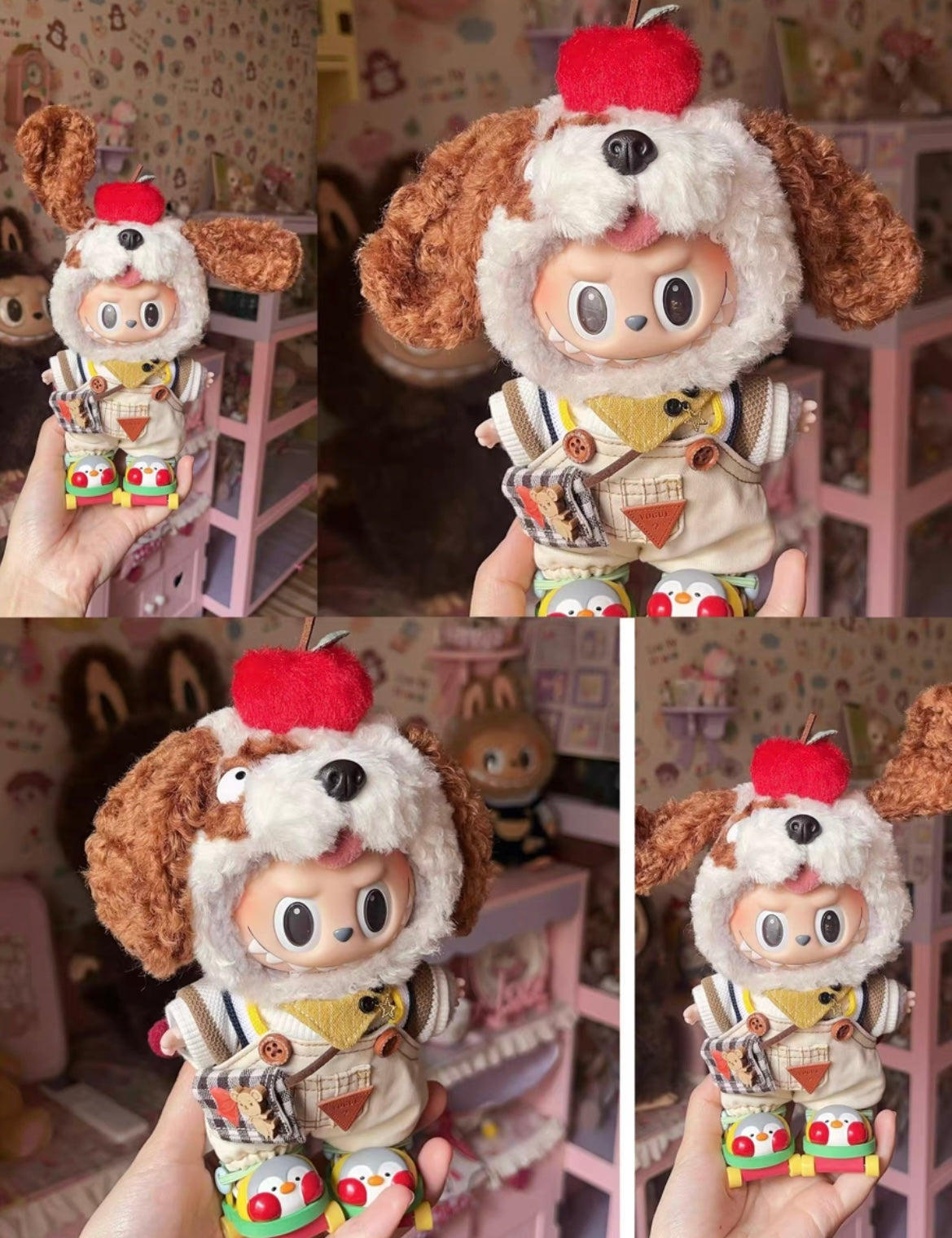 Labubu Puppy & Kitten Headpiece-Pipa Tailor