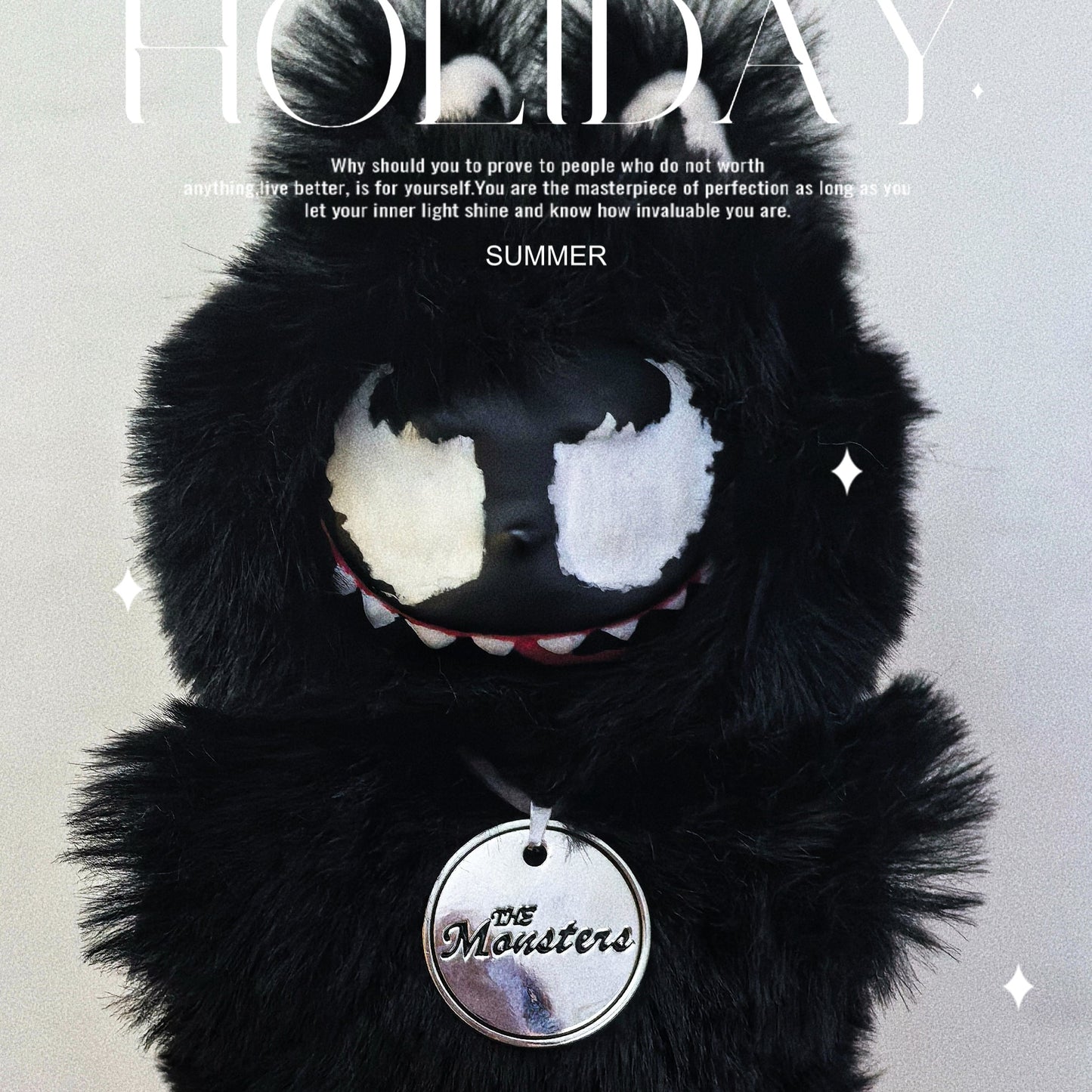 Custom Labubu Venom Version -Little Turtle