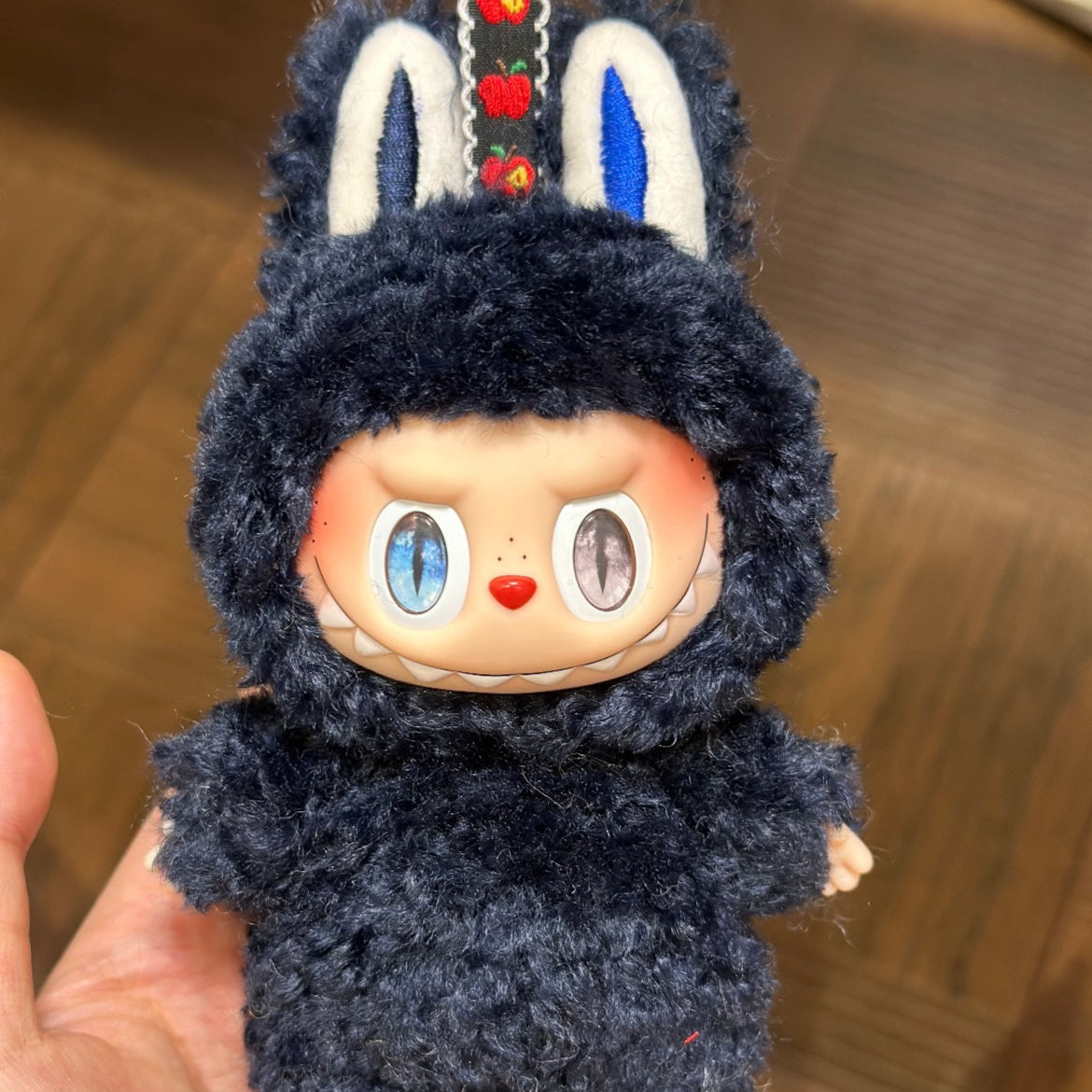 Custom Labubu The Little Dark Blue Wolf - Chaiquan