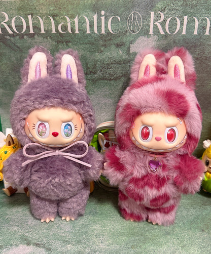 Custom Labubu Pink&Gray Leopard - April