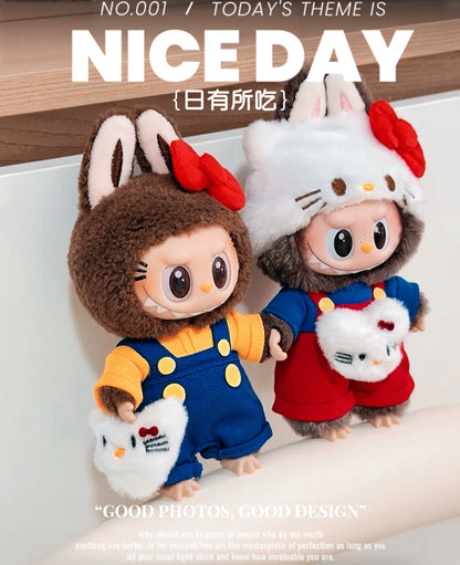 Custom Labubu x Hello Kitty Secret by Squishy小布