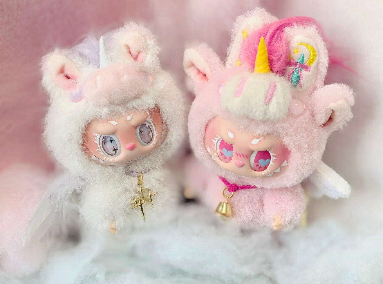 Pink and White Unicorn Pie by YIJUT