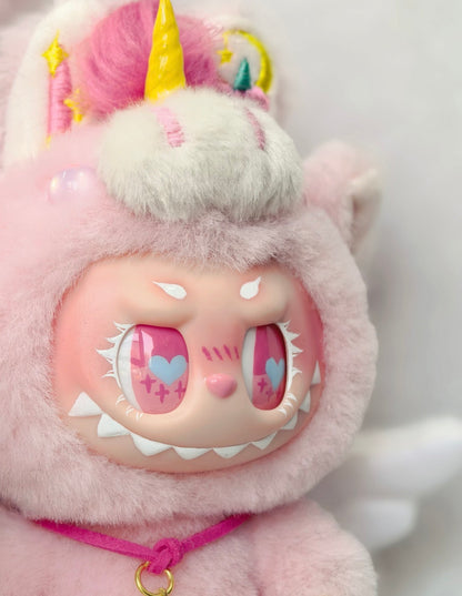 Pink and White Unicorn Pie by YIJUT