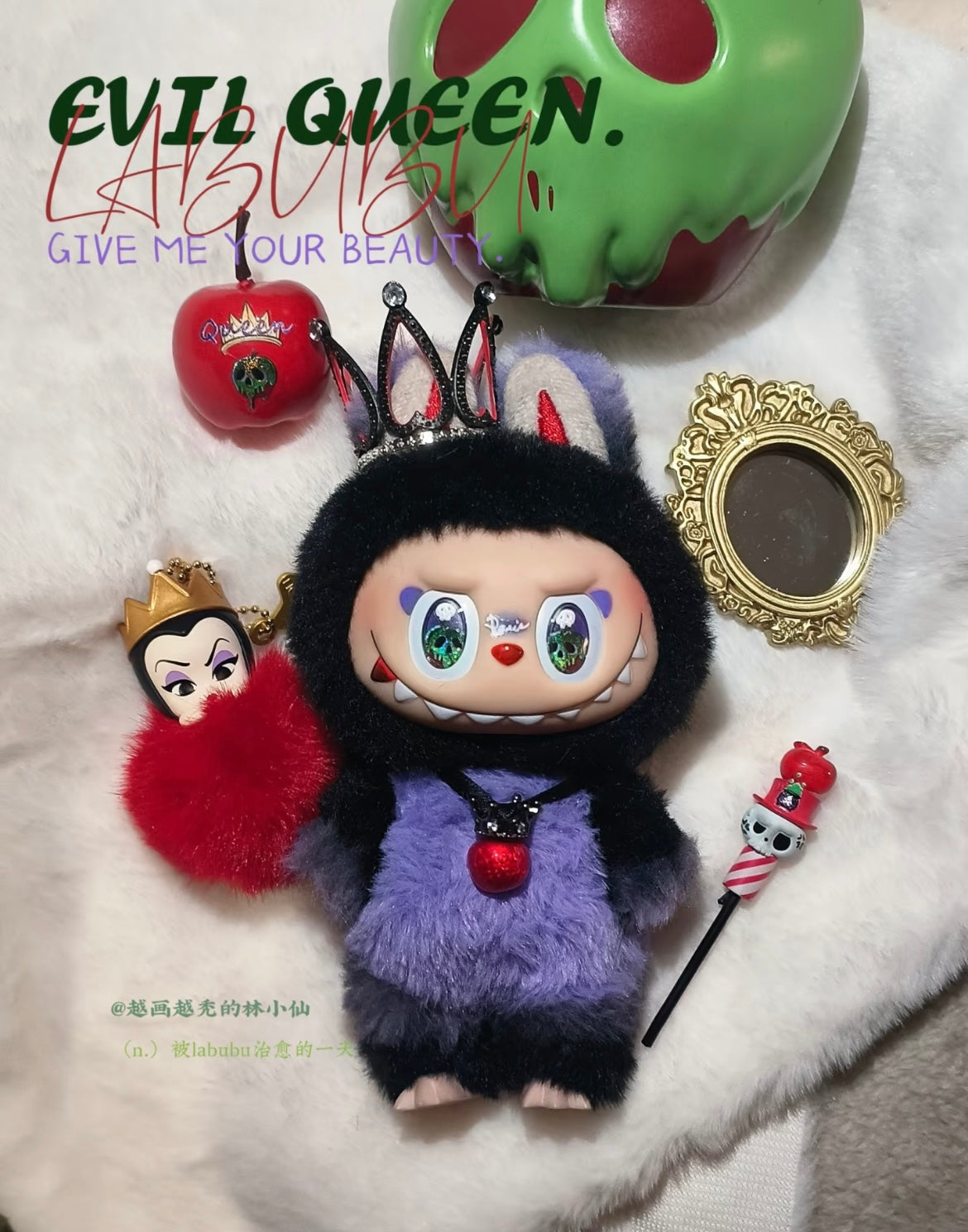 Custom Labubu x Evil Queen - Linxiaoxian