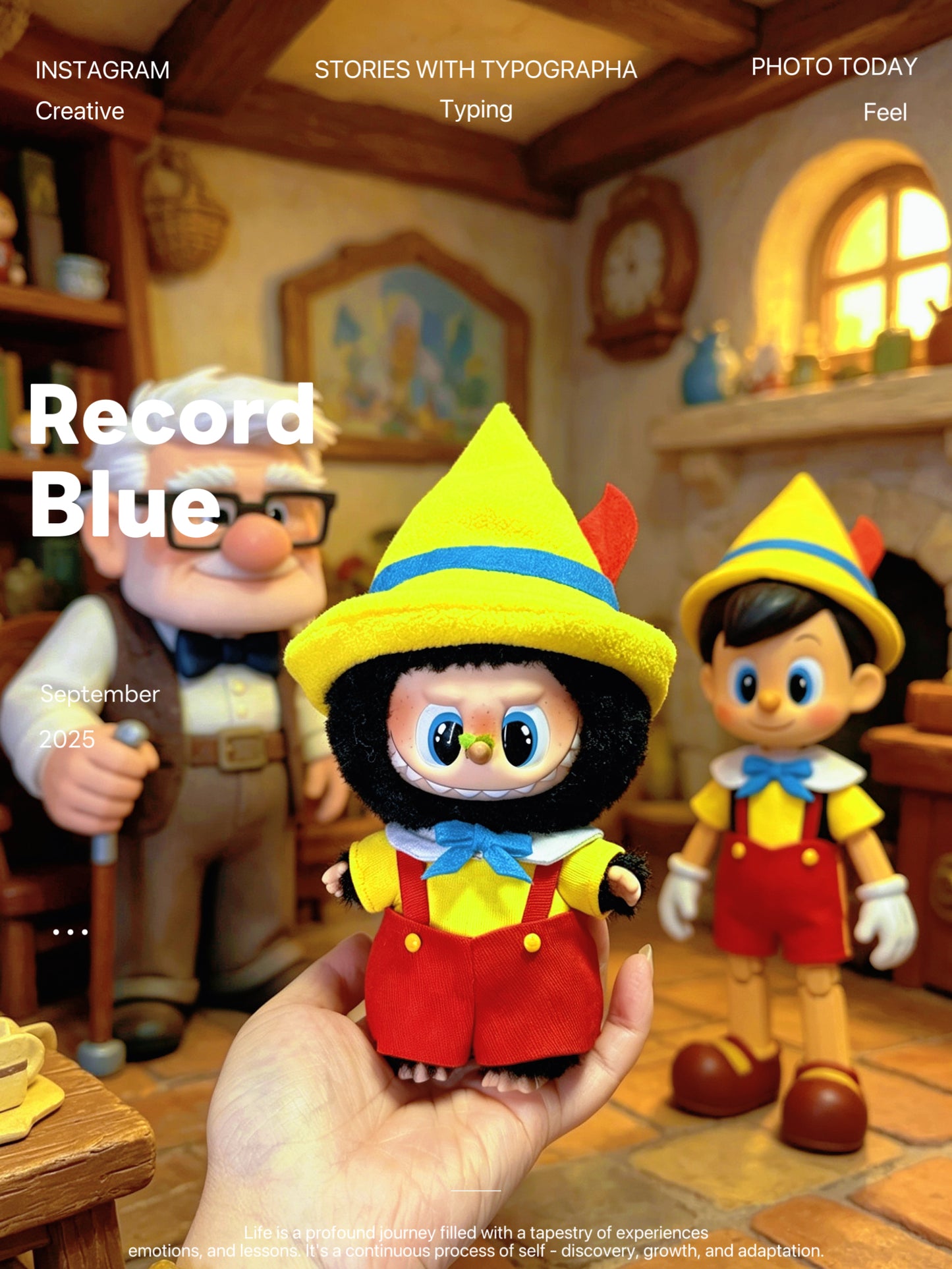 Pinocchio x Labubu by Cihuaer