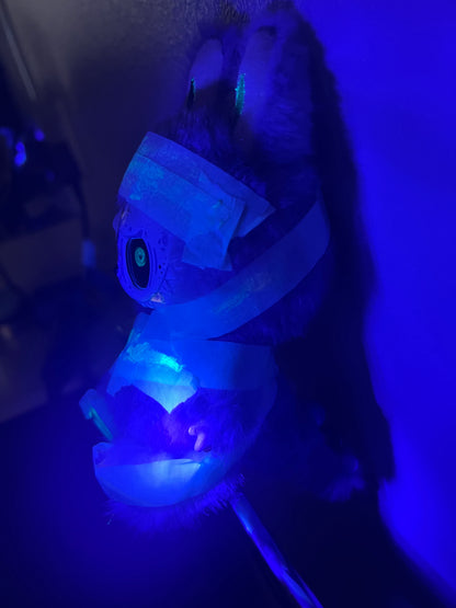Custom Labubu x Glow-in-the-dark Labubu