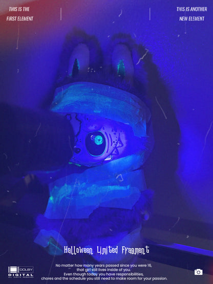 Custom Labubu x Glow-in-the-dark Labubu
