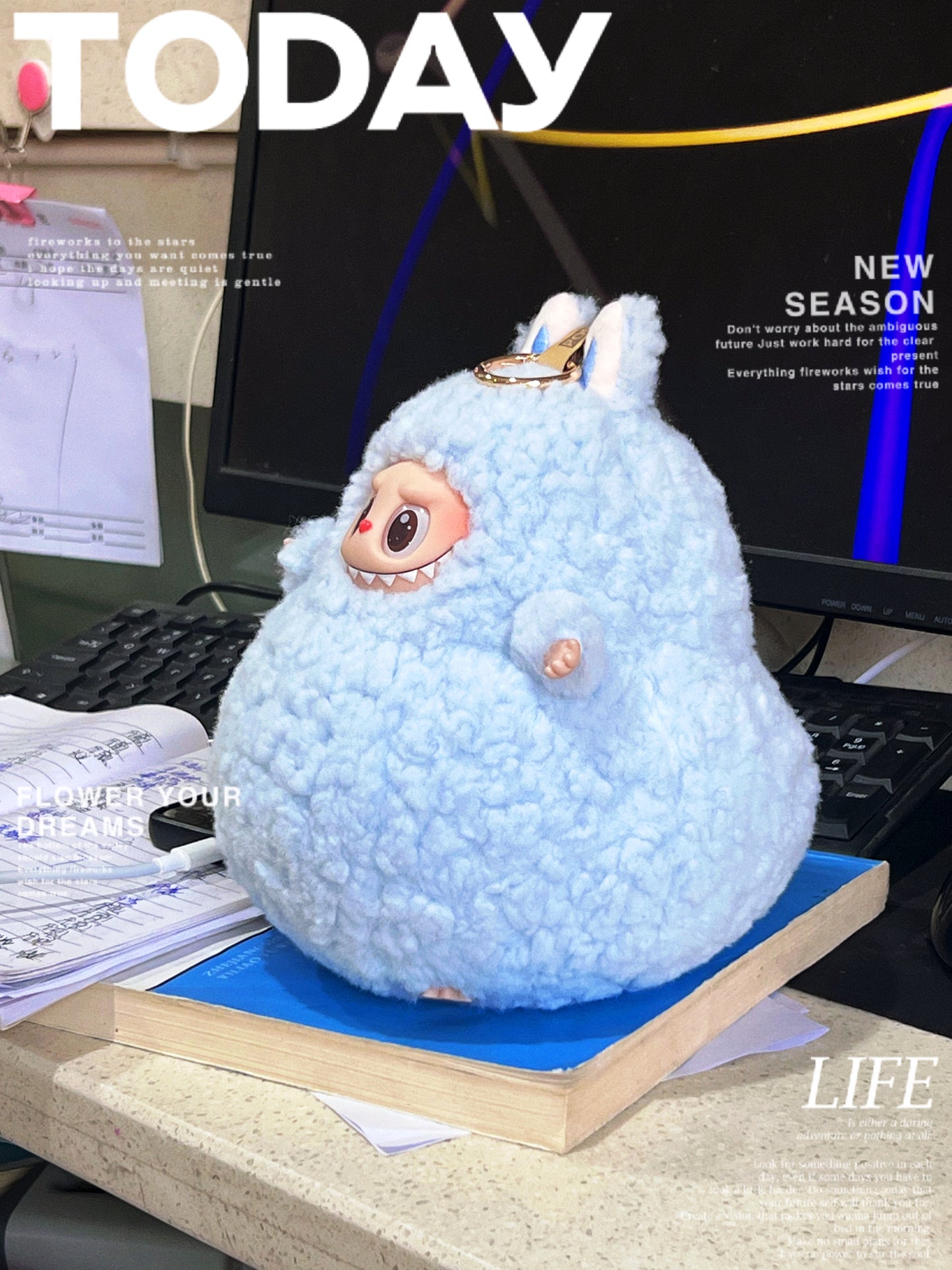 Fatbubu Blue Marshmallow