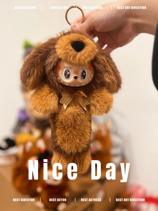 Custom Labubu Dachshund Version-Emo