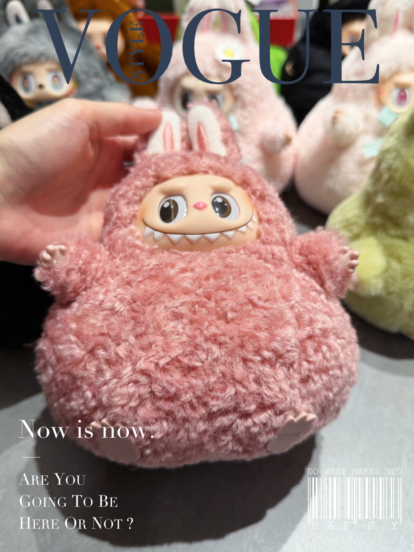 Curly Pink Fatbubu by Emo
