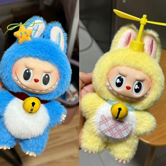 Custom Labubu Doraemon and Dorami-Xiaoxin