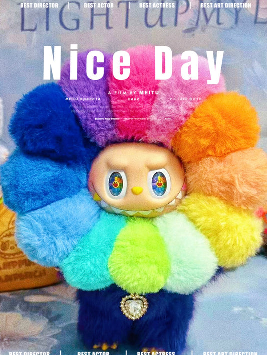 Custom Labubu x Takashi Murakami Sunflower - April