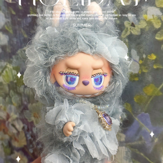 Custom Labubu x Flower Fairy - April