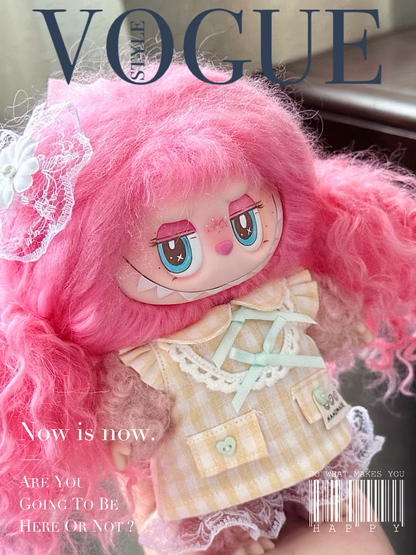 Hair Salon Pink Curly Perm by 羊肉卷