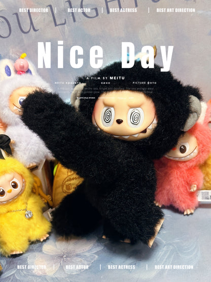 Banana-Hungry Gorilla by April