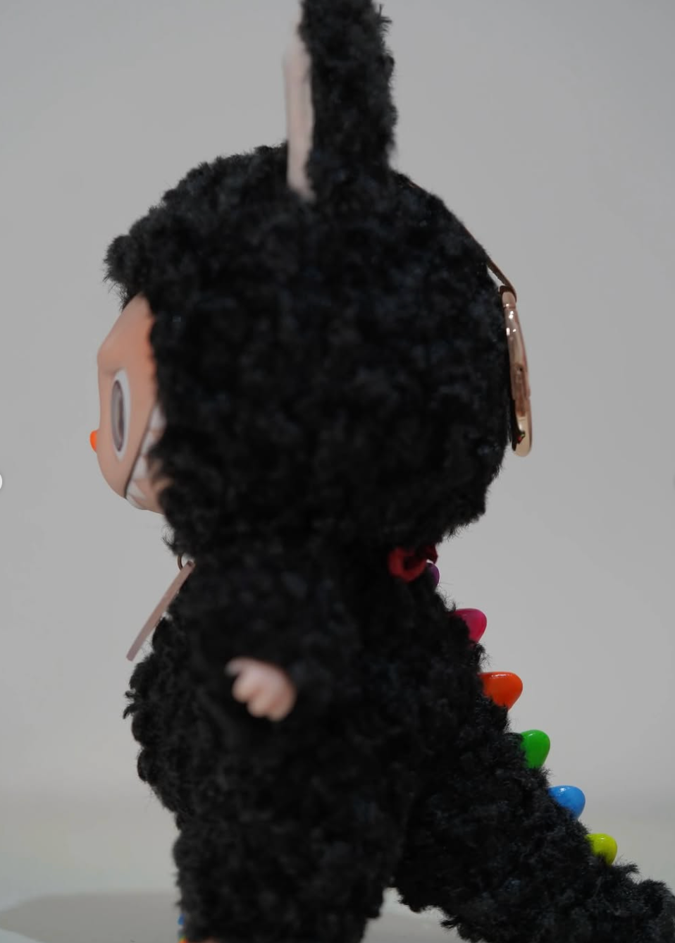 Custom Labubu Black Rainbow Zimomo - Misu