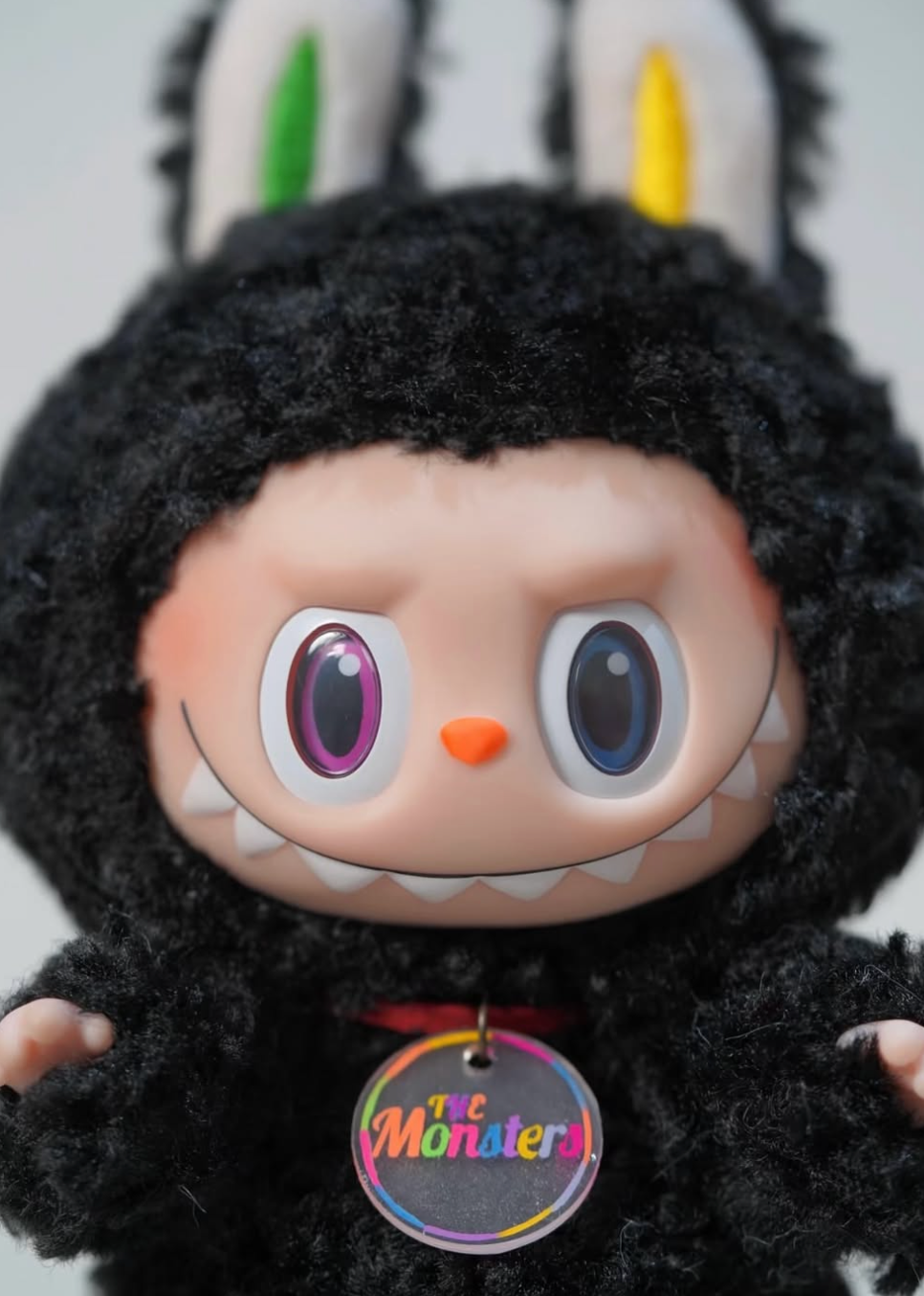 Custom Labubu Black Rainbow Zimomo - Misu