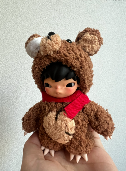 Hirono Secret Fluffy Bear Outfit