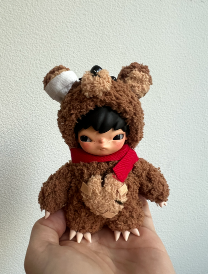 Hirono Secret Fluffy Bear Outfit