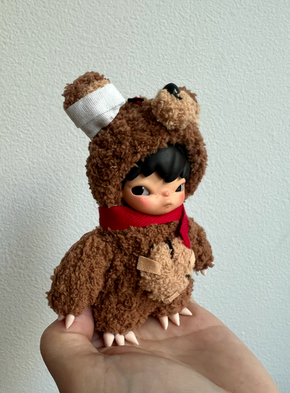 Hirono Secret Fluffy Bear Outfit