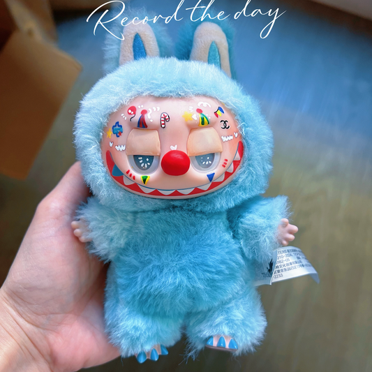 Gangster Clown Joker Custom Labubu-Cure
