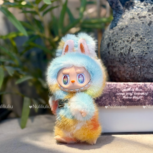 Custom Labubu Orange Sparkling-Nuliniuniu