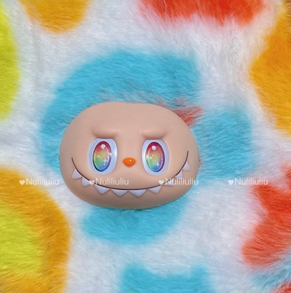 Custom Labubu Orange Sparkling-Nuliniuniu